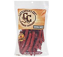 Cattlemans Cut Sausages Double Smoked - 12 Oz