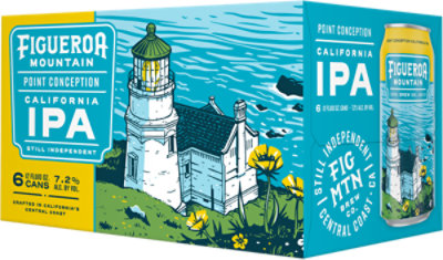 Figueroa Mountain Point Conception Ipa In Cans - 6-12 Fl. Oz. - Image 1