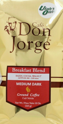Cafe Don Jorge Breakfast Blend Coffee - 10 Oz - Image 2