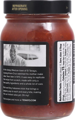 Tenayo Salsa Habanero - 16 Oz - Image 6