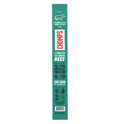 Chomps Beef Stick Italian Style Mild - 1.15 Oz - Image 1