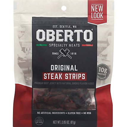 Oberto Steak Strips Original - 2.85 Oz - Image 2