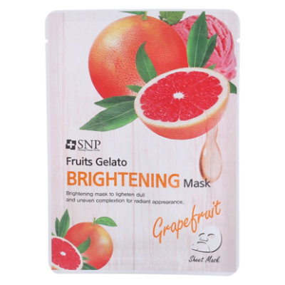 Snp Gelato Grapefruit Brightening Mask - Each