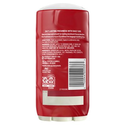 Old Spice Aluminum Free Mens Deodorant Fiji with Palm Tree Twin Pack - 2-3 Oz - Image 8