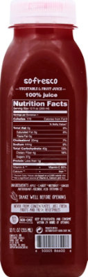 Sofresco Fruit & Vegetable Juice Apple/Carrot Beetroot Ginger - 12 Fl. Oz. - Image 6