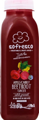 Sofresco Fruit & Vegetable Juice Apple/Carrot Beetroot Ginger - 12 Fl. Oz. - Image 2