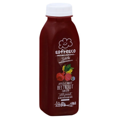 Sofresco Fruit & Vegetable Juice Apple/Carrot Beetroot Ginger - 12 Fl. Oz. - Image 1