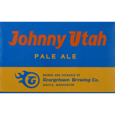 Georgetown Johnny Utah Pale Ale In Cans - 6-12 Fl. Oz.