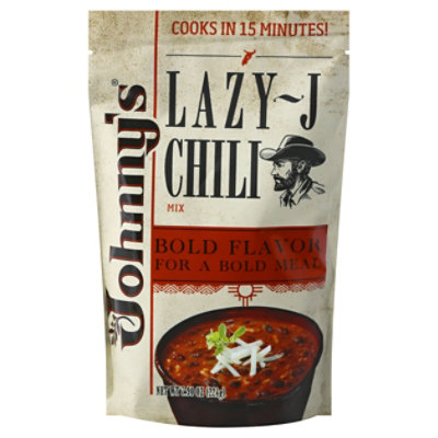 Johnnys Fine Foods Mix Lazy J Chili - 7.9 Oz - Image 3