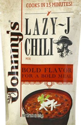 Johnnys Fine Foods Mix Lazy J Chili - 7.9 Oz - Image 2