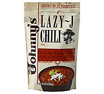 Johnnys Fine Foods Mix Lazy J Chili - 7.9 Oz