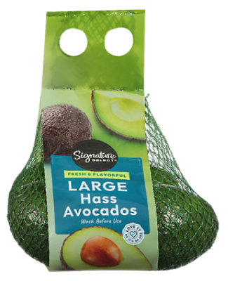 O Organics Organic Avocados Prepacked Bag - 4 Count