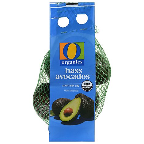 O Organics Organic Avocados Prepacked Bag - 4 Count