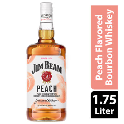 Jim Beam Peach - 1.75 Liter - jewelosco