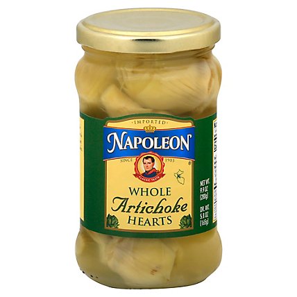 Napoleon Artichoke Hearts Whole - 9.9 Oz - Image 1