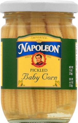 Napoleon Baby Corn Pickled - 7.5 Oz - Image 2