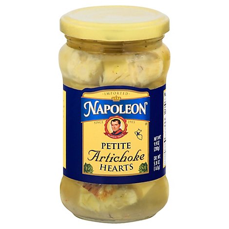 Napoleon Artichoke Hearts Petite - 9.9 Oz