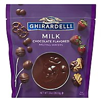 Ghirardelli Premium Baking, Milk Chocolate Melting Wafers - 10 Oz - Image 2