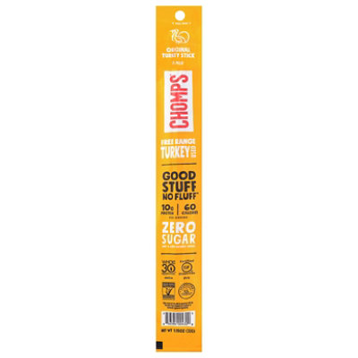 Chomps Turkey Stick Original Mild - 1.15 Oz - Image 3