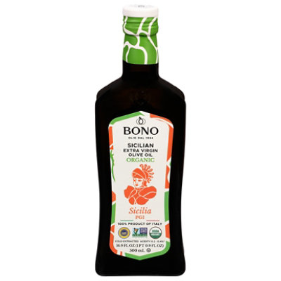 Bono Oil Olive Evoo Pgi Sicila - 16.9 Oz - Image 3