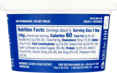 FAGE Sour Cream - 8 Oz - Image 6