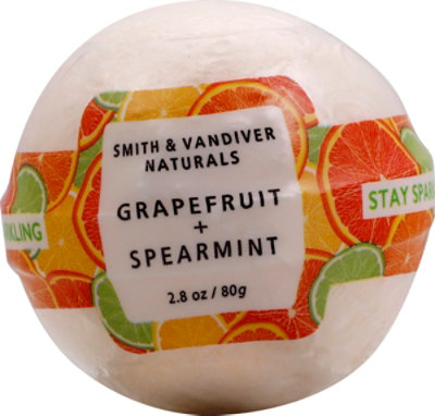 Smith & Vandiver Bath Bomb Stay Sparkling Grapefruit + Spearmint - 2.8 Oz - Image 2