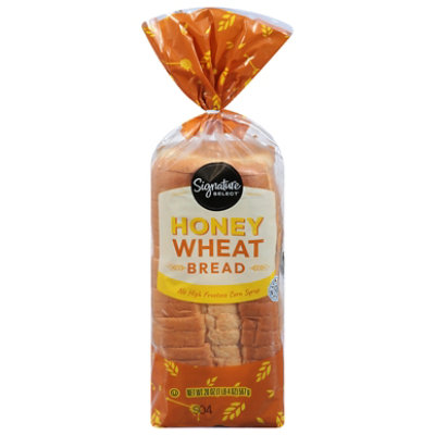 Signature SELECT Bread Honey Wheat - 20 Oz - Image 3