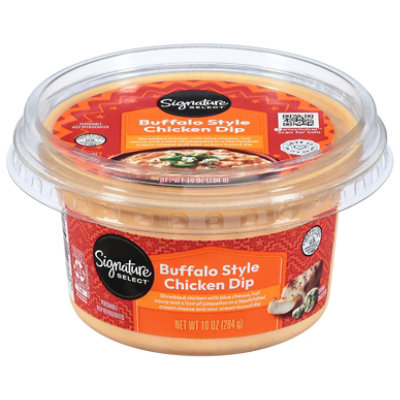 Signature Select/Cafe Chicken Dip Buffalo Style - 10 Oz - Jewel-Osco