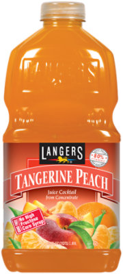 Langers Juice Tangerine Peach - 64 Fl. Oz. - Image 2