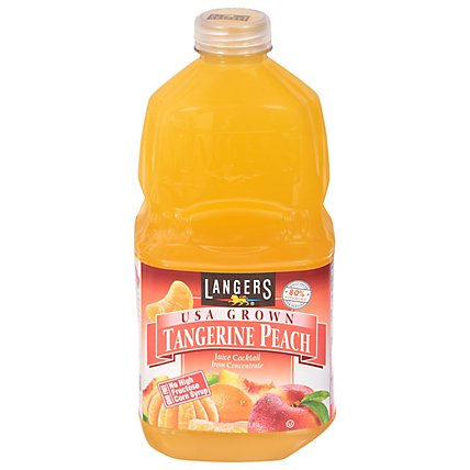 Langers Juice Tangerine Peach - 64 Fl. Oz. - Image 1