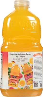 Langers Juice Tangerine Peach - 64 Fl. Oz. - Image 2