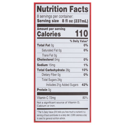 Langers Juice Tangerine Peach - 64 Fl. Oz. - Image 5