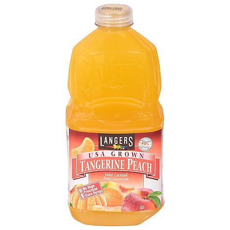 Langers Juice Tangerine Peach - 64 Fl. Oz.