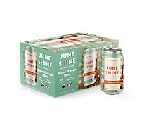 JuneShine Blood Orange Mint Hard Kombucha - 6-12 Fl. Oz.