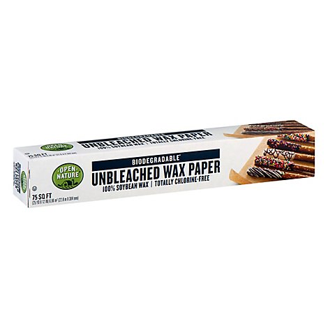 Open Nature Wax Paper Soybean - 75 Sq. Ft.