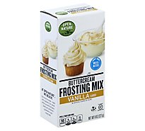 Open Nature Frosting Mix Buttercream Vanilla - 8 Oz