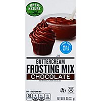 Open Nature Frosting Mix Buttercream Chocolate - 8 Oz - Image 2