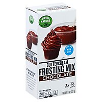 Open Nature Frosting Mix Buttercream Chocolate - 8 Oz - Image 1
