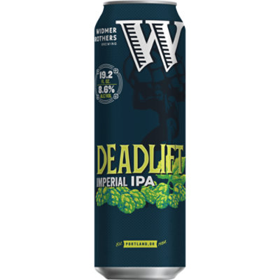 Widmer Brothers Brewing Deadlift Imperial IPA Can - 19.2 Fl. Oz. - Image 1
