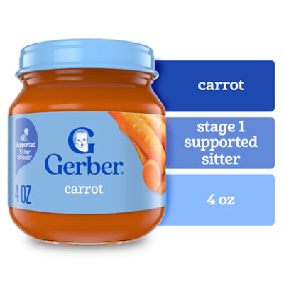 Gerber 2nd Foods Natural Carrot - 4 Oz - Image 2