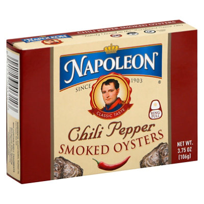Napoleon Oyster Smkd Chili Pepper - 3.75 Oz