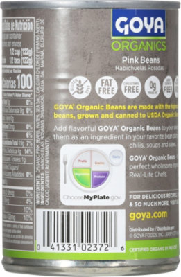 GOYA Organics Beans Pink Low Sodium - 15.5 Oz - Image 6