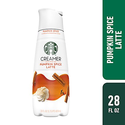 Starbucks Coffee Creamer Liquid Pumpkin Spice Latte - 28 Fl. Oz. - Image 2