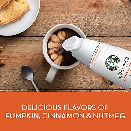 Starbucks Coffee Creamer Liquid Pumpkin Spice Latte - 28 Fl. Oz. - Image 4