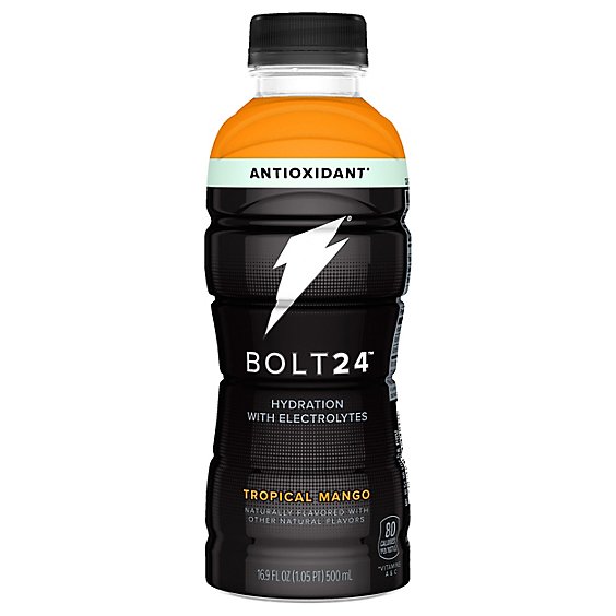 Gatorade Bolt 24 Hydration Beverage Tropical Mango - 16.9 Fl. Oz.