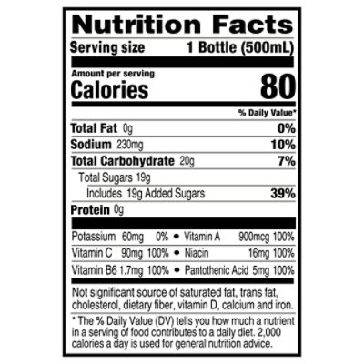 Gatorade Bolt 24 Hydration Beverage Tropical Mango - 16.9 Fl. Oz. - Image 4