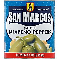 San Marcos Jalapeno Peppers Whole - 97 Oz - Image 2