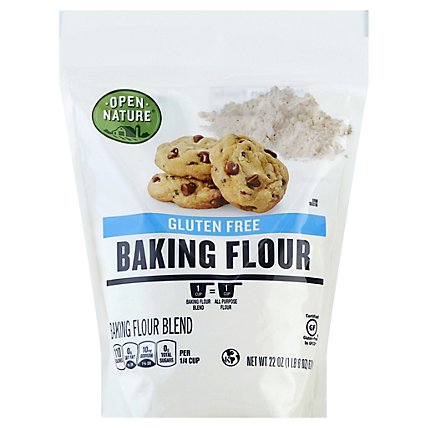 Open Nature Flour Baking Gluten Free - 22 Oz - Image 1