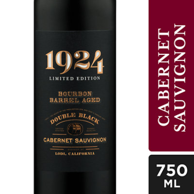 1924 California Bourbon Barrel Cabernet Sauvignon Red Wine - 750 ml - Image 1