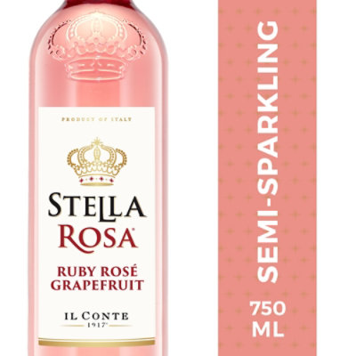 Stella Rosa Wine L Originale IL Conte Ruby Rose Grapefruit - 750 Ml